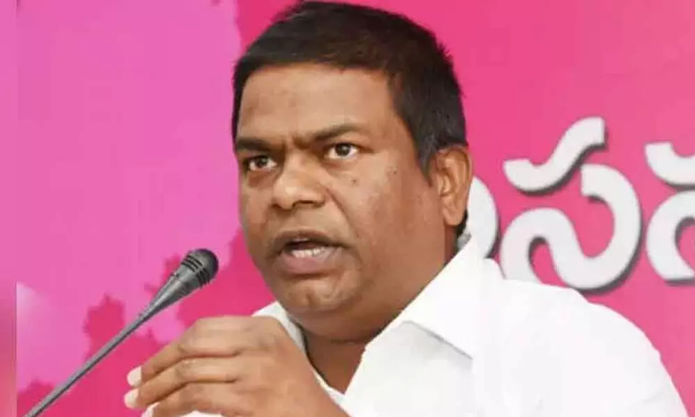 TRS slams Arvind over turmeric board