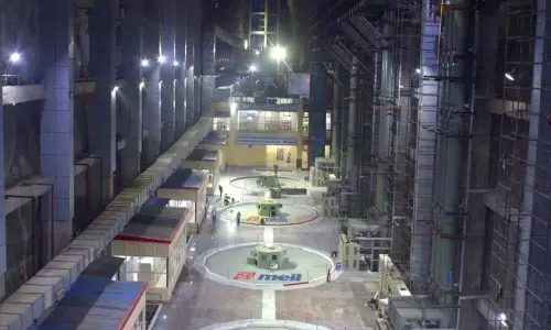 Kaleshwaram lifted 100TMC water by each pump house