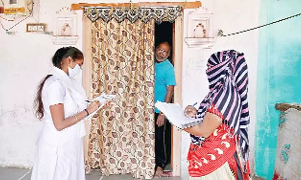 40 coronavirus cases were reported in Jaggaiahpet town recently