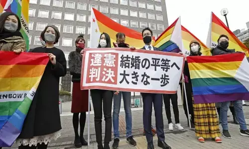 Japan court rules govt not recognising same-sex marriage as unconstitutional