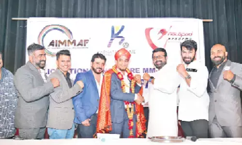 Mixed martial arts fighter Md Farad faliciated