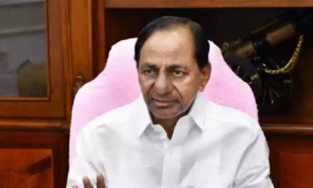 KCR suggests Dholpur stone for fountains in new Secretariat