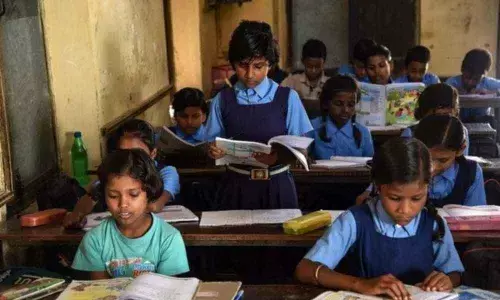 Telangana government has announced Rs 4,000 crore to upgrade schools