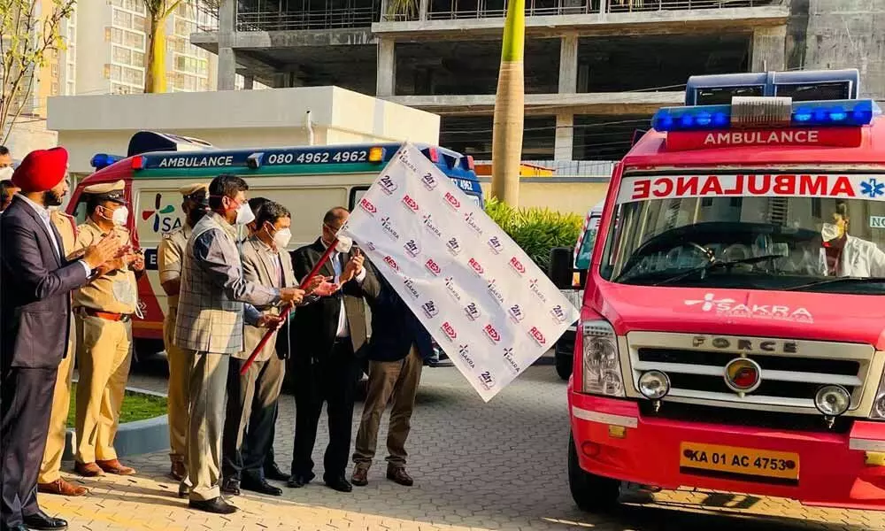 Sakra ties up with StanPlus Red Ambulance of Hyderabad