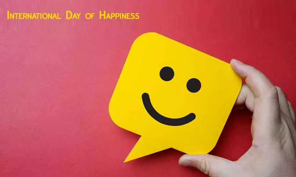 International Day of Happiness –Different Ways Sharing can Make you Happy