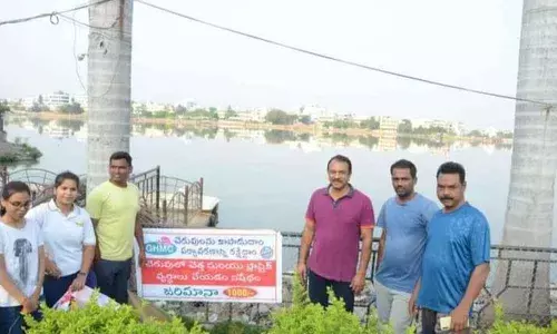 LB Nagar MLA Devireddy Sudhir Reddy attends green drive
