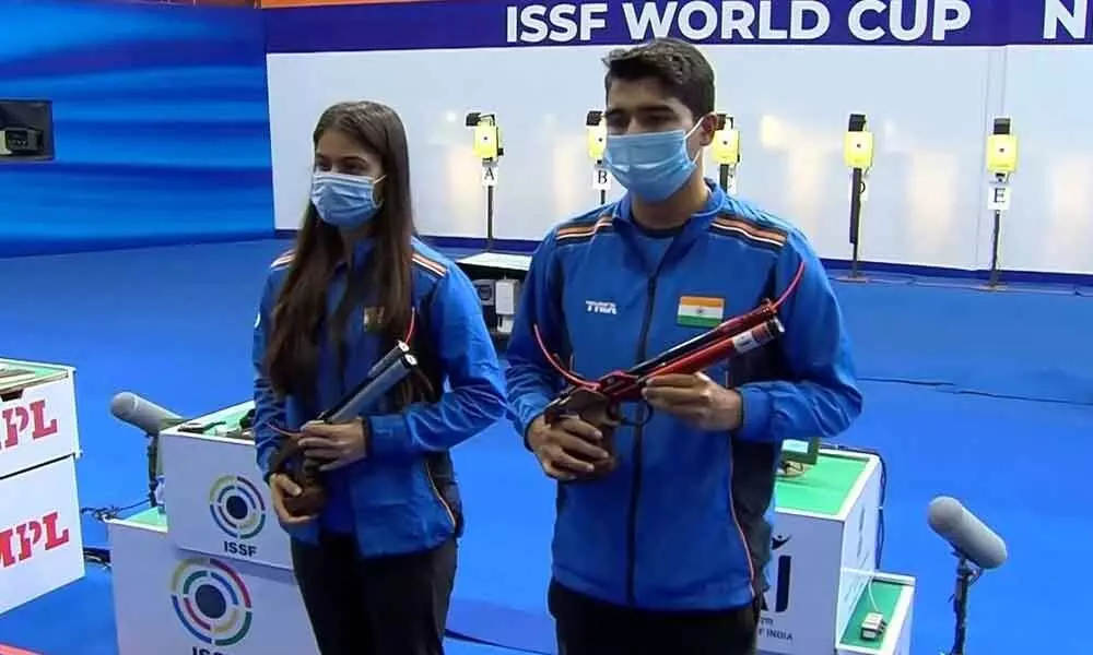 ISSF World Cup: India win 3 gold medals