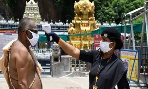 AP temple officials begin preventive measures amid impact of Coronavirus second wave