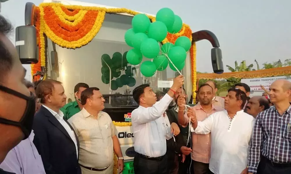 Olectra electric buses deployed in Goa