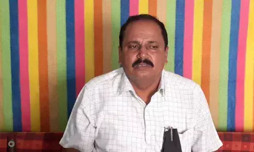 Namilikonda Primary School headmaster Anugu Malla Reddy