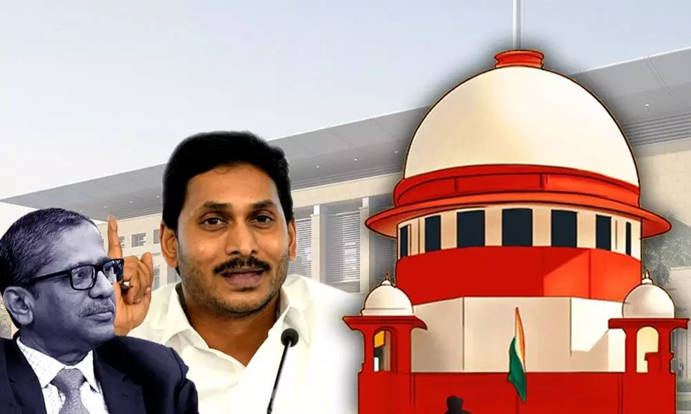 Supreme Court dismisses Andhra CMs complaint against Justice Ramana