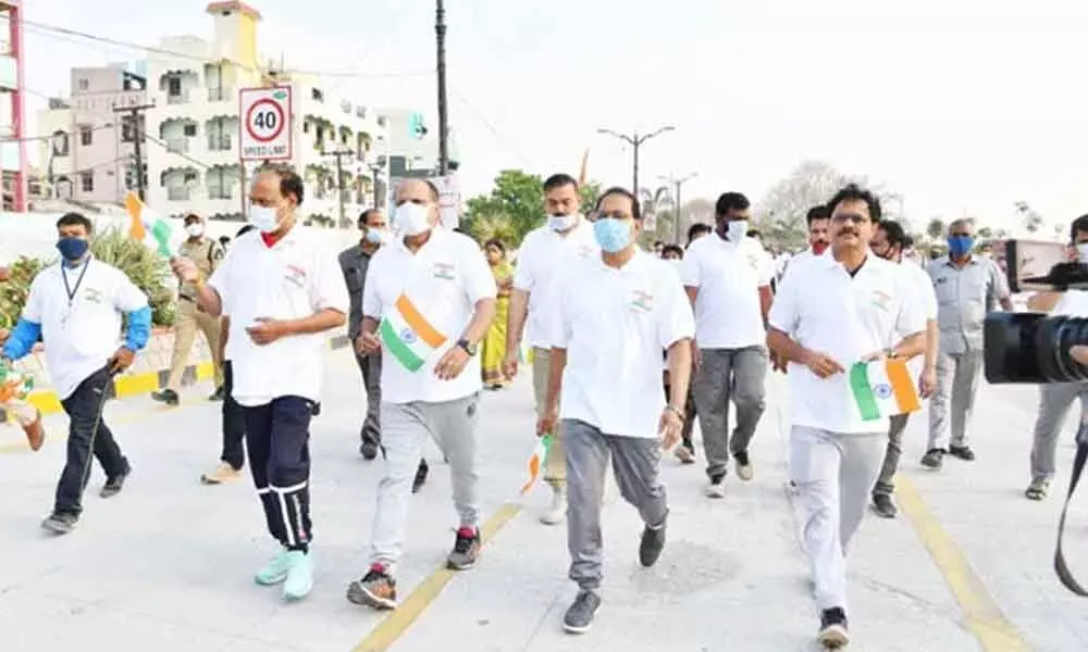 3K Run held to mark Amruth Mahotsav