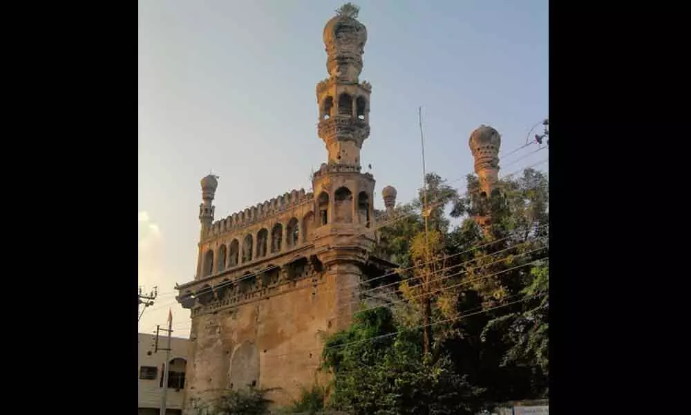 Qutub Shahi mosque in Shaikpet