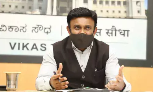 Health Minister K Sudhakar