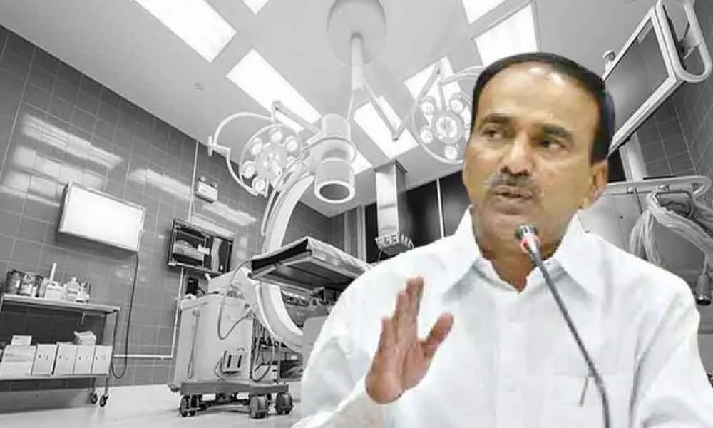 Health Minister Eatala Rajender