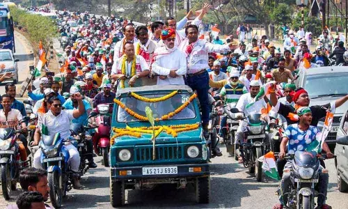 Assam river island voters push for development