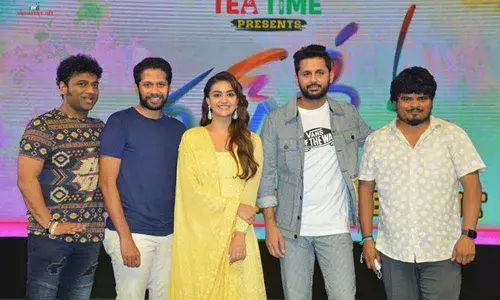 Rang De Grand Release Event Held at Rajamahendravaram