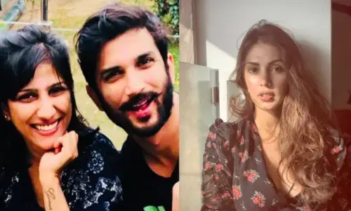 Sushant Singh Rajput and his sister Priyanka Singh and Rhea Chakraborty