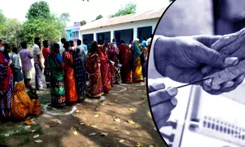 55.76% polling in Bengal in 8 hours amid skirmishes