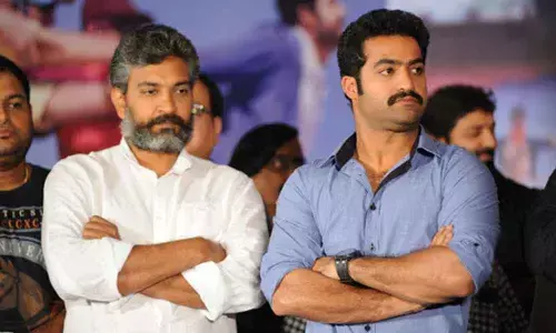 NTR and Rajamouli