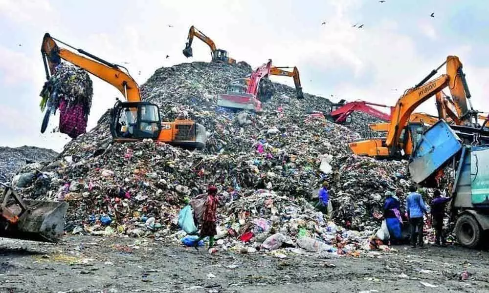 Jawahar Nagar Residents raise stink over Jawahar dump yard