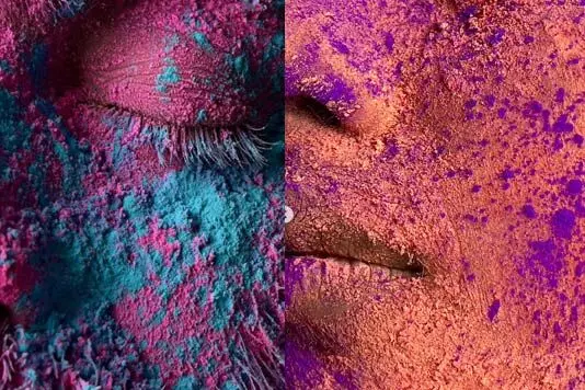 Apple shares Holi themed images clicked on the iPhone 12 series