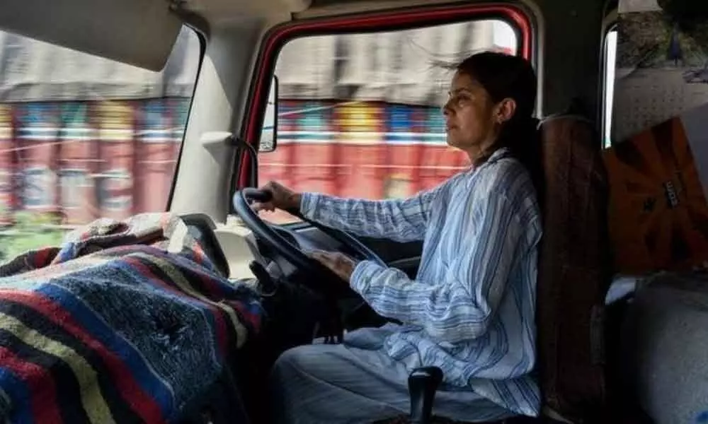 Yogita Raghuvanshi, India’s first woman truck driver