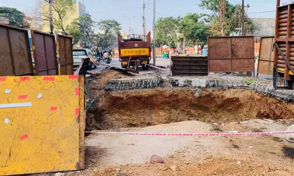 Hyderabad: Works pick up on elevated corridor