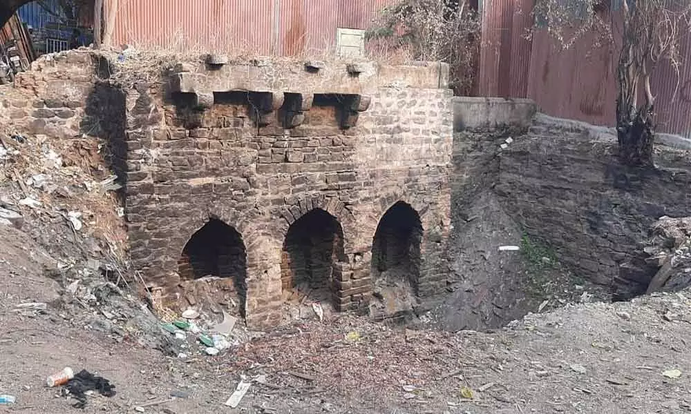Heritage step-well cries for attention