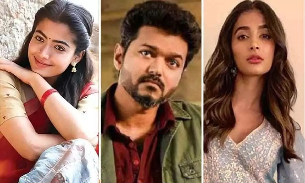 Thalapathy To Romance Two Heroines in Vijay65?