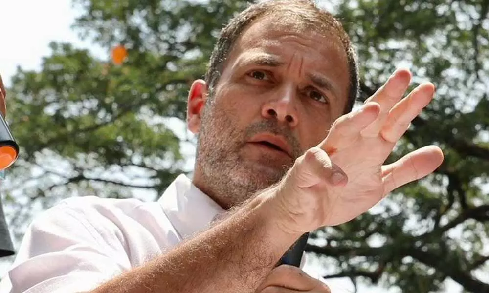 Rahul cancels Assam trip due to bad weather