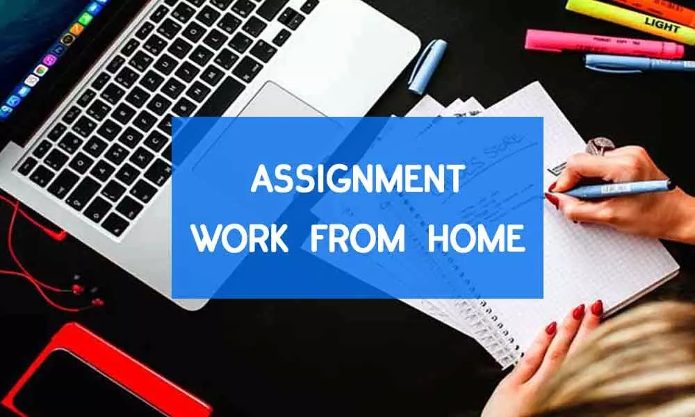 At-home assignment format for two papers