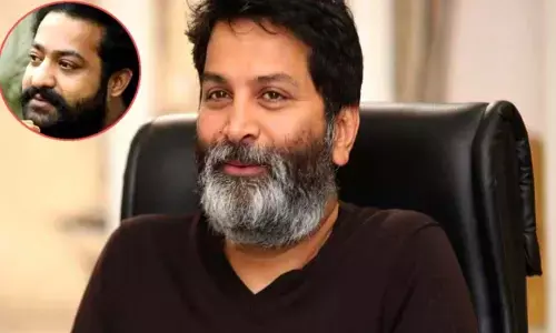 Jr NTR and Trivikram Srinivas
