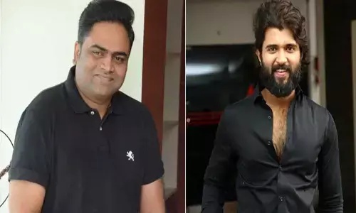 Vamshi Paidipally and Vijay Devarakonda