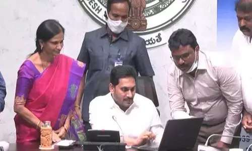 YS Jagan disburses Rs. 254 crore into beneficiaries account under YSR Bheema Scheme