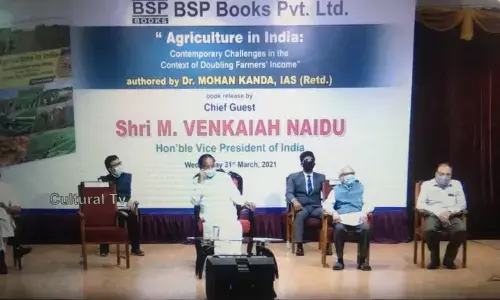 Why not ease of doing index for agriculture too, asks Vice-President M Venkaiah Naidu