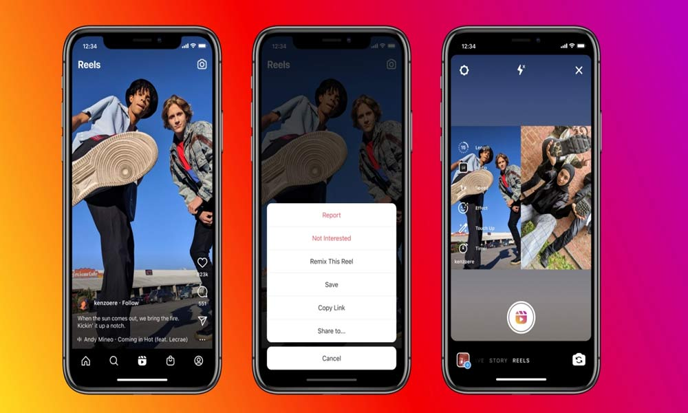 Instagram launches TikTok style feature ‘Remix on Reels
