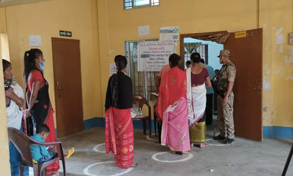 15% turnout in 2nd phase Assam Assembly polls
