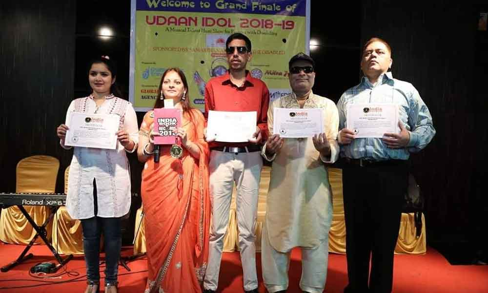 Visually challenged now a ray of hope to the disabled