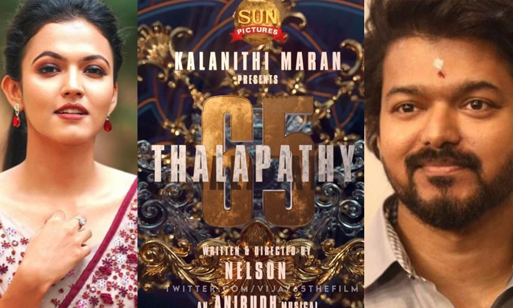 Vijays Thalapathy65 Goes On Floors, Aparna Das Roped in