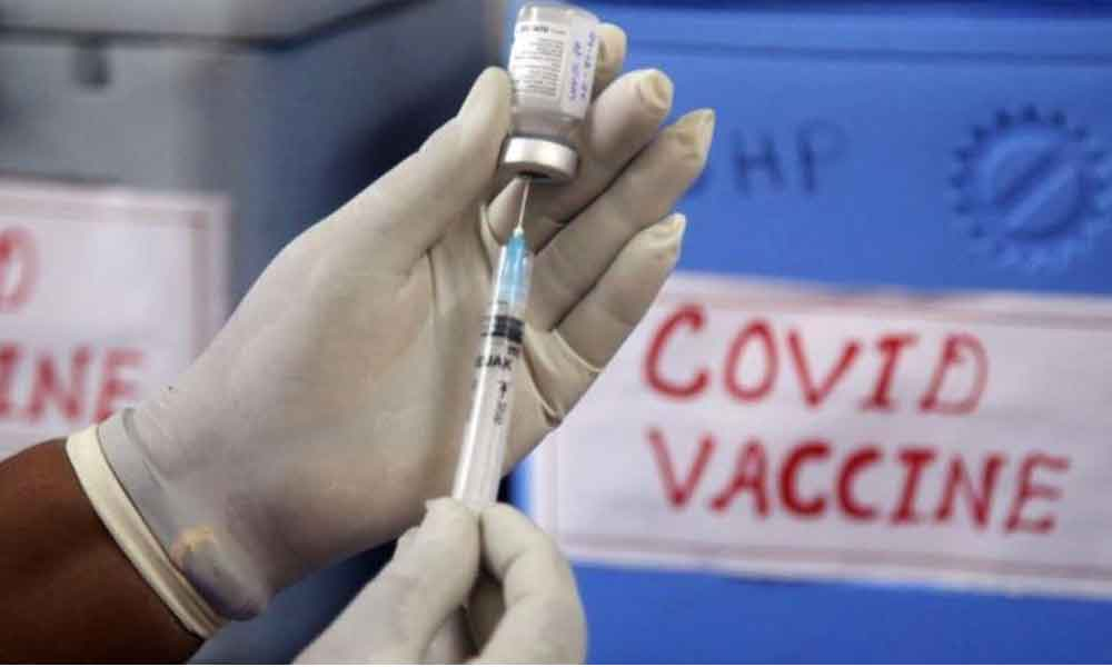 Target is to cover 1 lakh people for vax every day