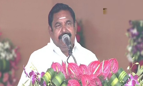 Tamil Nadu Polls: Palaniswami slams DMK for practicing dynastic politics