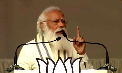 Modi rakes up Sabarimala temple, says will protect culture