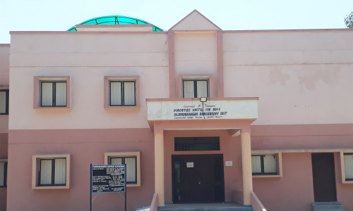 Newly constructed hostel for boys lies unutilised