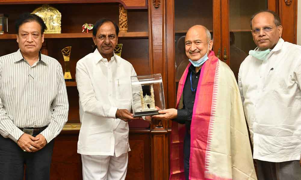 KCR requests Centre to speed up sanctioning of airstrips