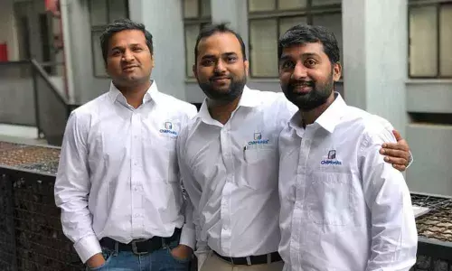 From left: Malla Reddy, Pavan Adipuram and Sridhar Reddy