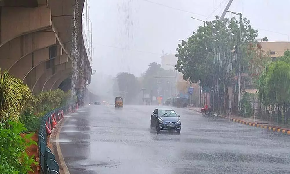 Rainfall to lash Hyderabad for two more days