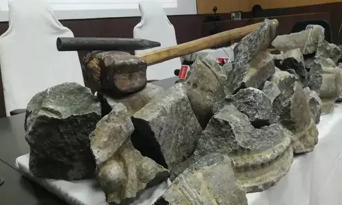 Andhra Pradesh: 10 held in Nandi idol vandalising case in Chittoor district