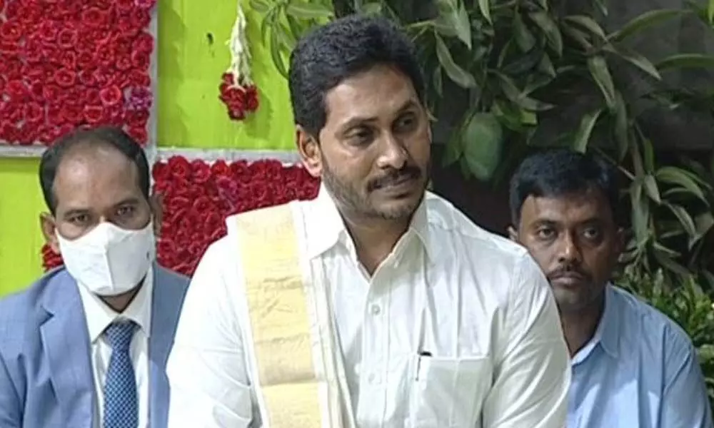 Andhra Pradesh: Ugadi celebrations held in Tadepalli on a grand note, YS Jagan participates