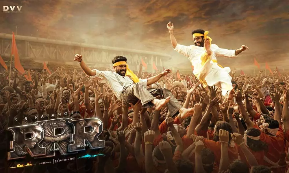RRR Ugadi Special Poster: Ram Charan And Jr NTR Wish Their Fans With A Celebratory Poster